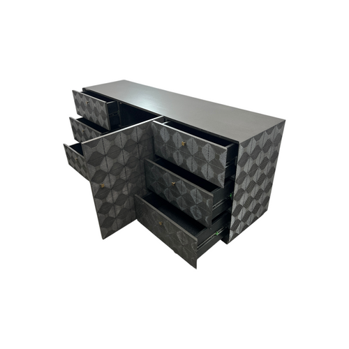 Noir Leon 6 - Drawer Dresser, image 4