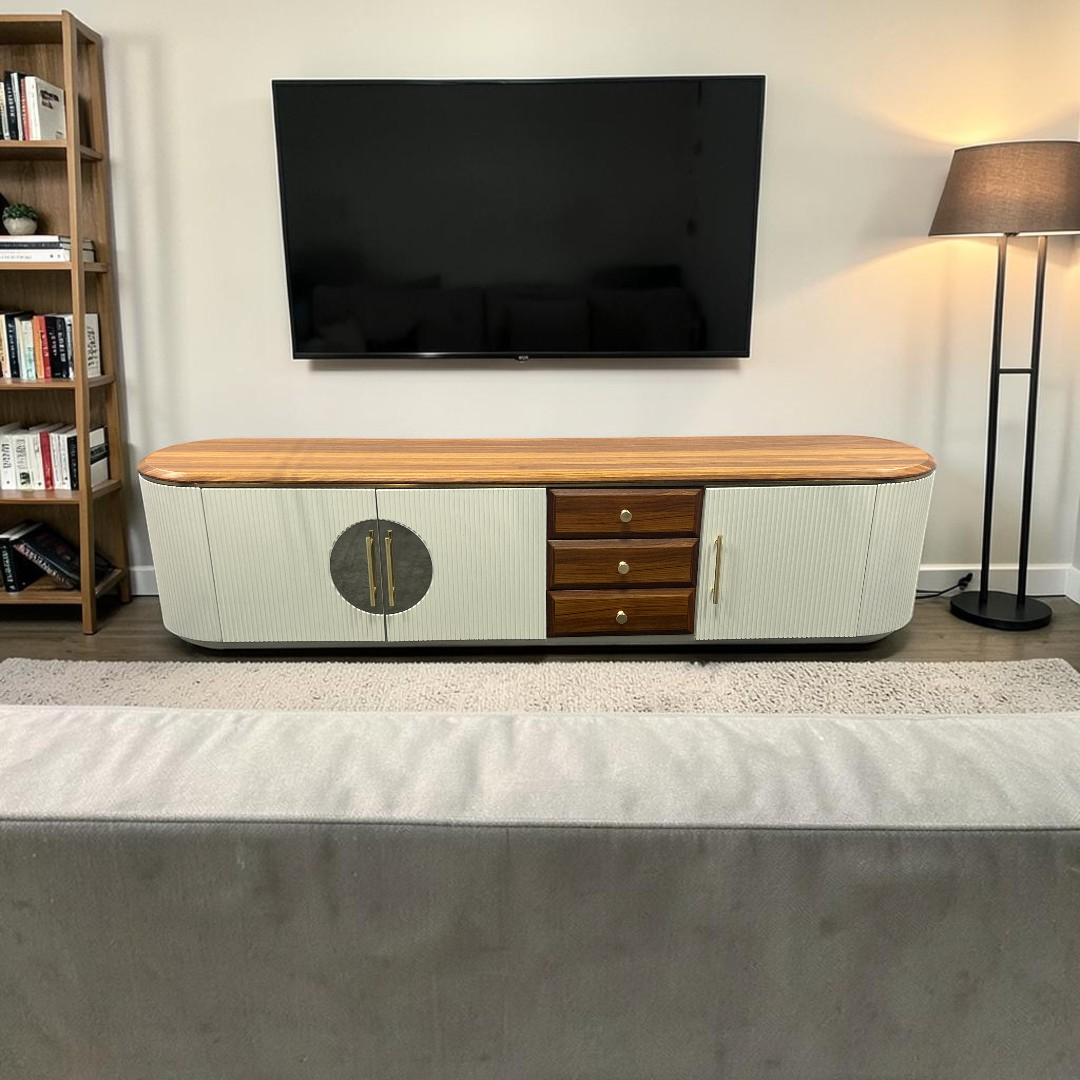 Finaewg French Style Light Luxury TV Stand