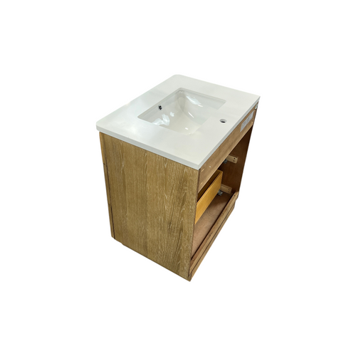 Ari Kitchen & Bath La Jolla Single Bathroom Vanity With Engineered Stone Top, image 10