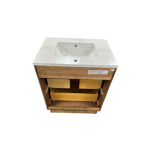 Ari Kitchen & Bath La Jolla Single Bathroom Vanity With Engineered Stone Top, image 11