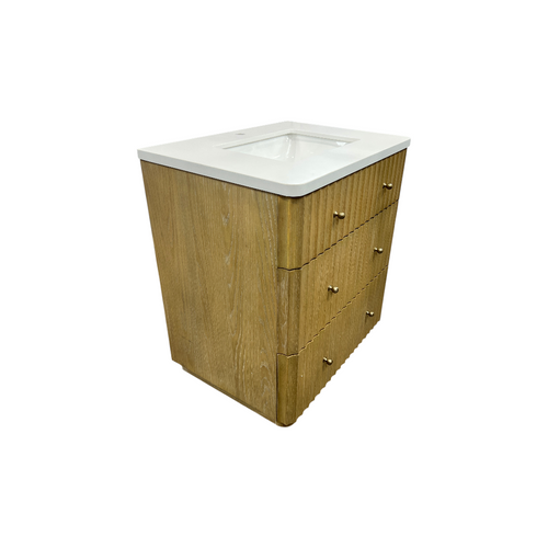 Ari Kitchen & Bath La Jolla Single Bathroom Vanity With Engineered Stone Top, image 17