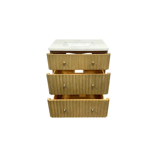 Ari Kitchen & Bath La Jolla Single Bathroom Vanity With Engineered Stone Top, image 19