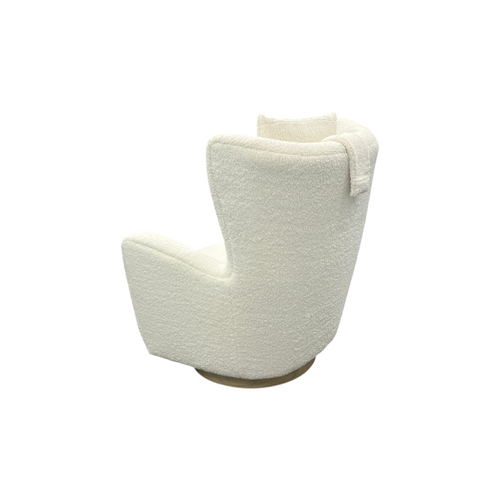 Collette Sherpa Swivel Armchair, image 6