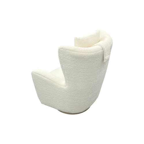 Collette Sherpa Swivel Armchair, image 7