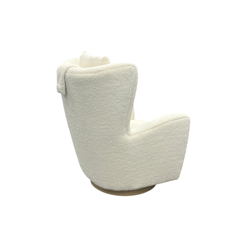 Collette Sherpa Swivel Armchair, image 12