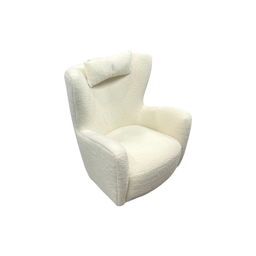 Collette Sherpa Swivel Armchair, image 20
