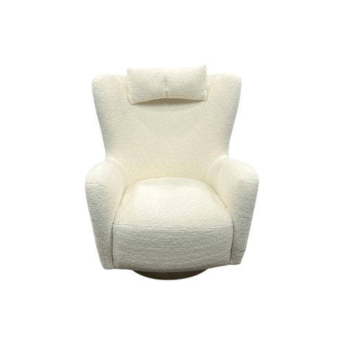 Collette Sherpa Swivel Armchair, image 22