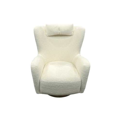 Collette Sherpa Swivel Armchair, image 23