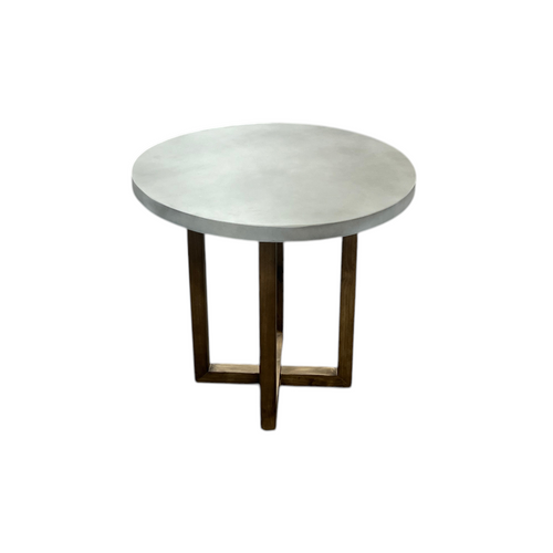 Gracie Oaks Round Minimalist Solid Wood Dining Table, image 7