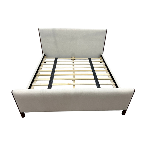 Omax Decor Liana Upholstered Platform King Bed, image 4