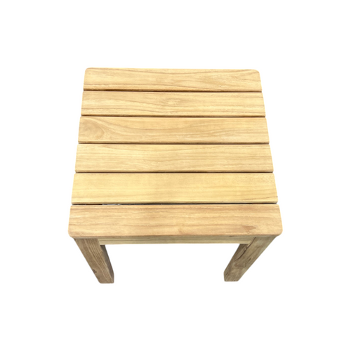 Neighbor Low Chair Teak Adirondack With Low Outdoor Side Table Set of 3, image 15