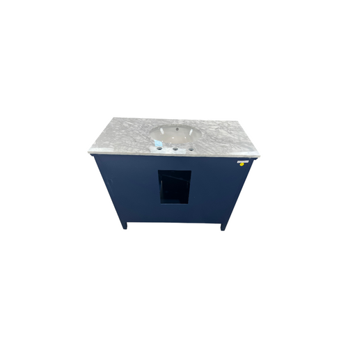 Lark Manor Ain Single Bathroom Vanity with Marble Top, image 12