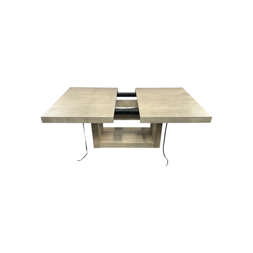 Latitude Run Jaquelyn Extendable Solid Wood Base Dining Table, image 14
