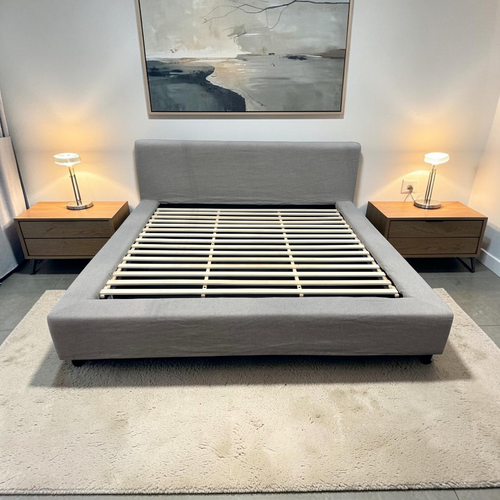 Castlery Dawson Storage King Bed, Seagull, image 1