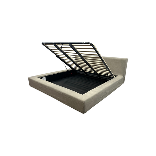 Castlery Dawson Storage King Bed, Seagull, image 14