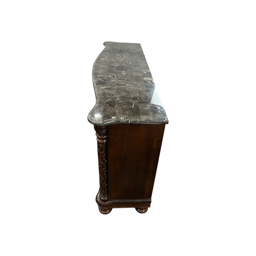 Oasis Home Patterson Solid Wood Indoor Dresser with Marble Top, image 7