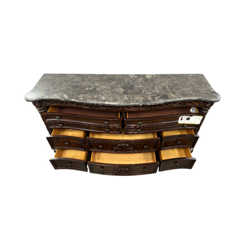 Oasis Home Patterson Solid Wood Indoor Dresser with Marble Top, image 17