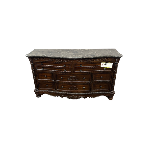 Oasis Home Patterson Solid Wood Indoor Dresser with Marble Top, image 21