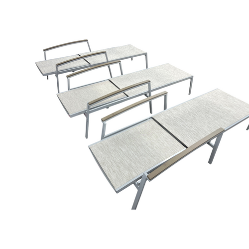 Oxford Garden Travira Outdoor Rust-Resistant Metal Chaise Lounge Set (Set of 3), image 13