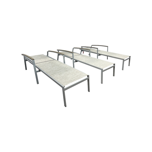 Oxford Garden Travira Outdoor Rust-Resistant Metal Chaise Lounge Set (Set of 3), image 16