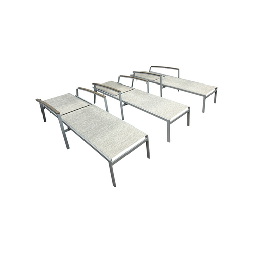 Oxford Garden Travira Outdoor Rust-Resistant Metal Chaise Lounge Set (Set of 3), image 18