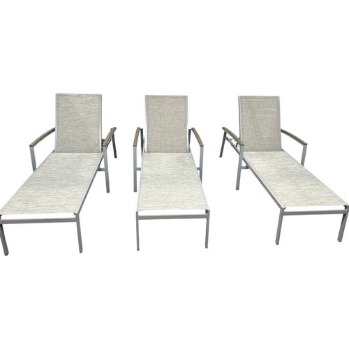 Oxford Garden Travira Outdoor Rust-Resistant Metal Chaise Lounge Set (Set of 3), image 19