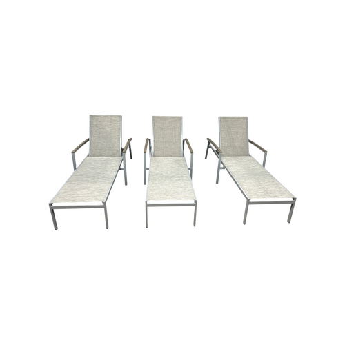 Oxford Garden Travira Outdoor Rust-Resistant Metal Chaise Lounge Set (Set of 3), image 20