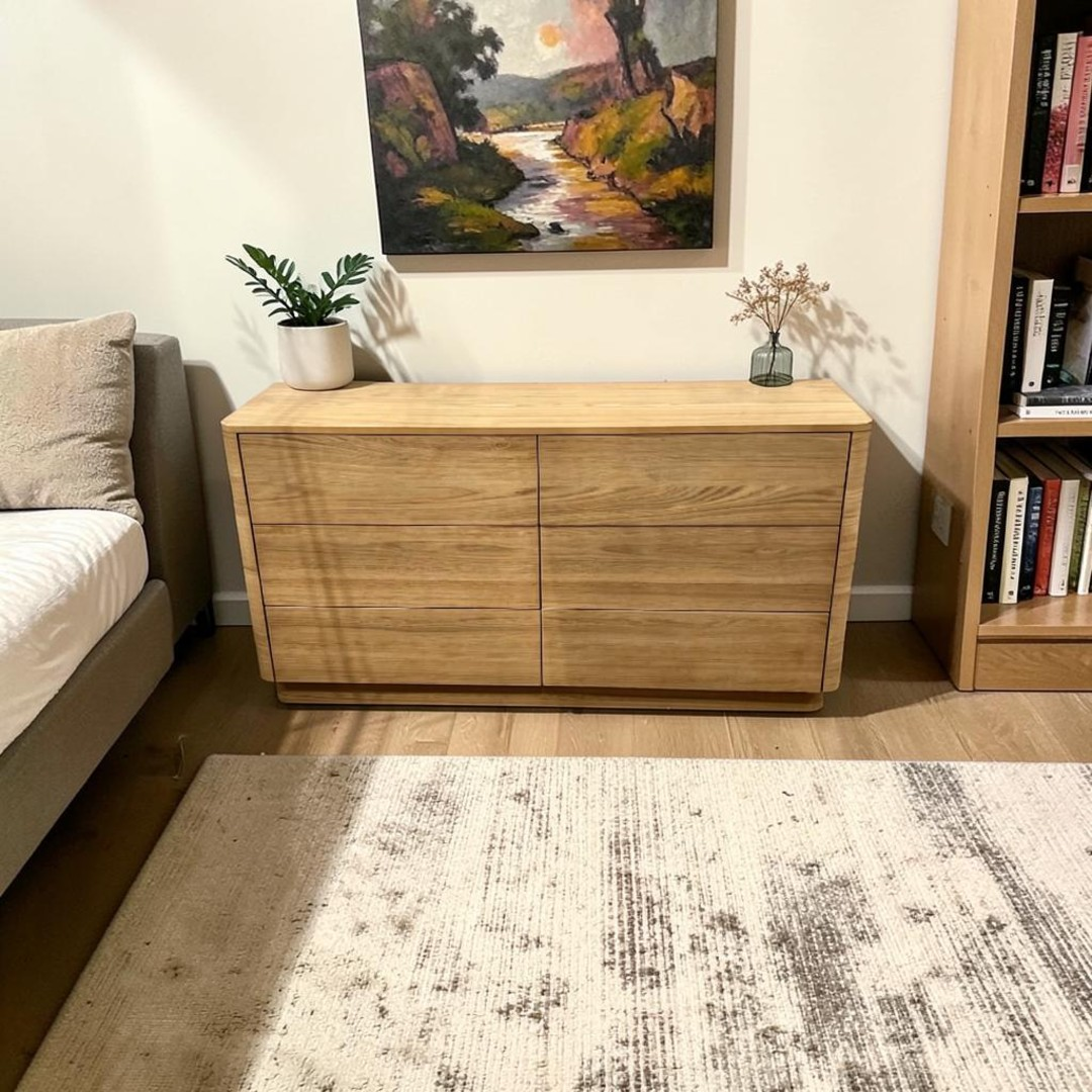 Moe's Home Collection 6 Drawer Double Dresser