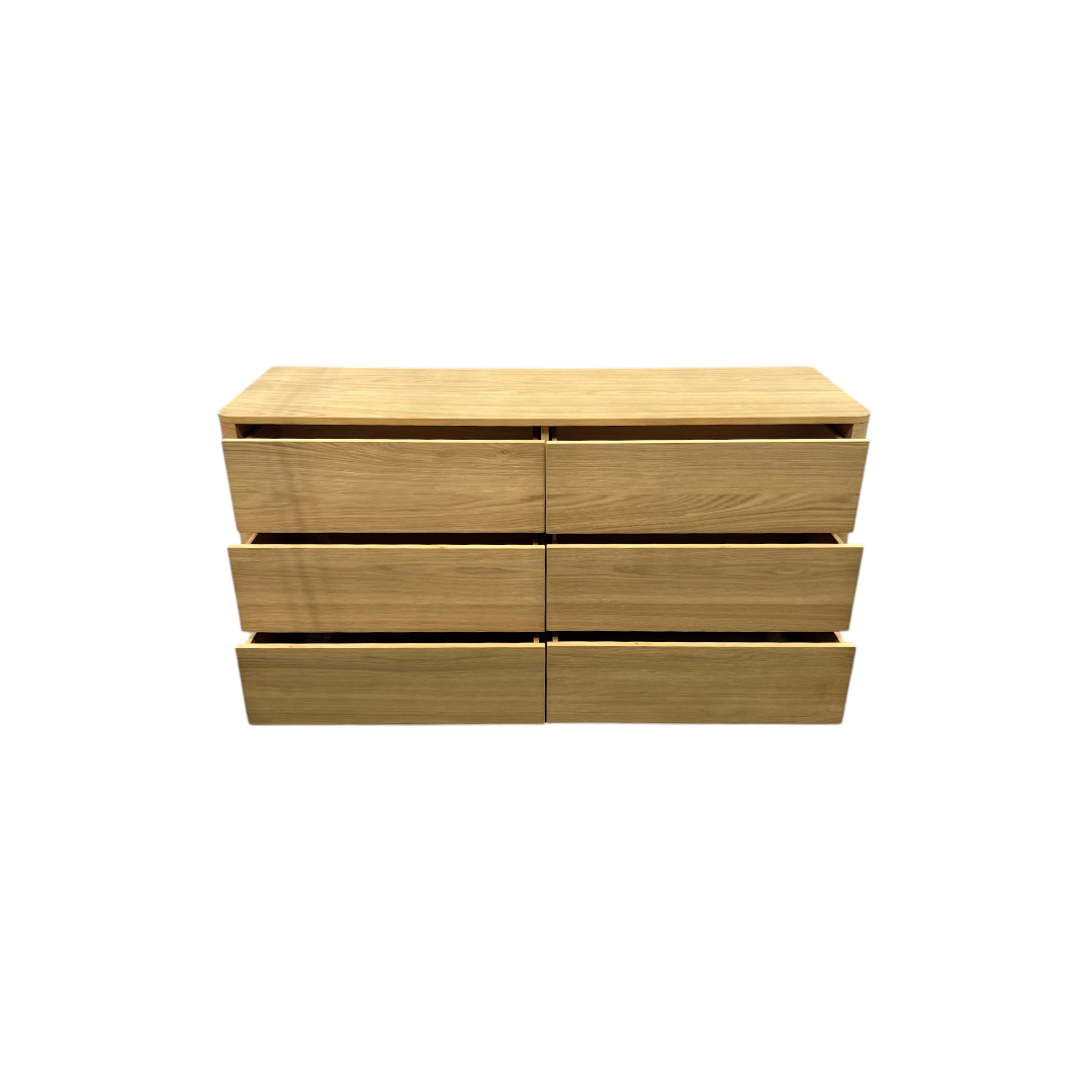 Moe's Home Collection 6 Drawer Double Dresser
