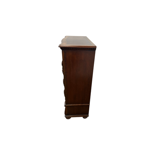 Best Master Furniture Bessy Traditional Cherry Wood 5-Drawer Chest, image 7