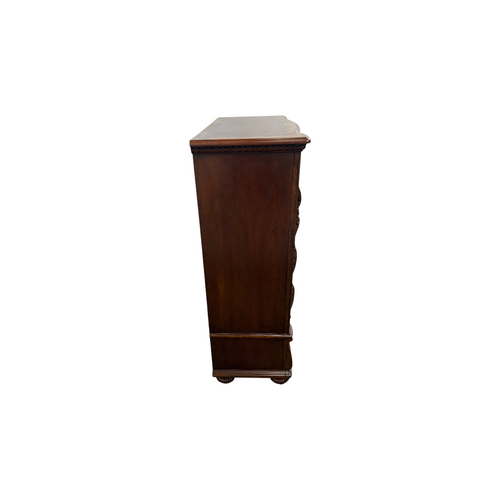 Best Master Furniture Bessy Traditional Cherry Wood 5-Drawer Chest, image 11