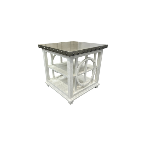 Lexington Oyster Bay Lewiston Square Lamp Table, image 5