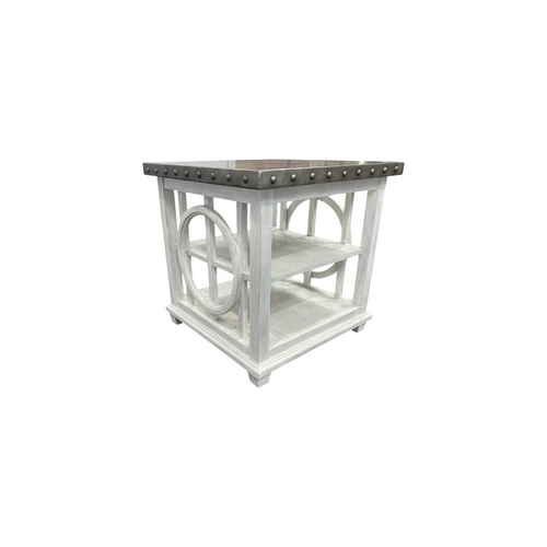 Lexington Oyster Bay Lewiston Square Lamp Table, image 9