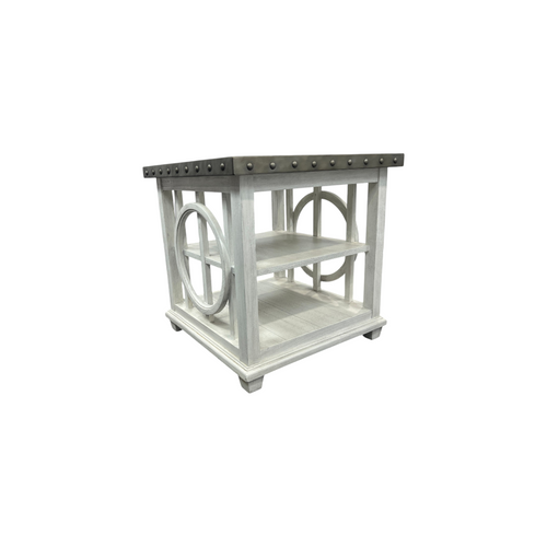 Lexington Oyster Bay Lewiston Square Lamp Table, image 19