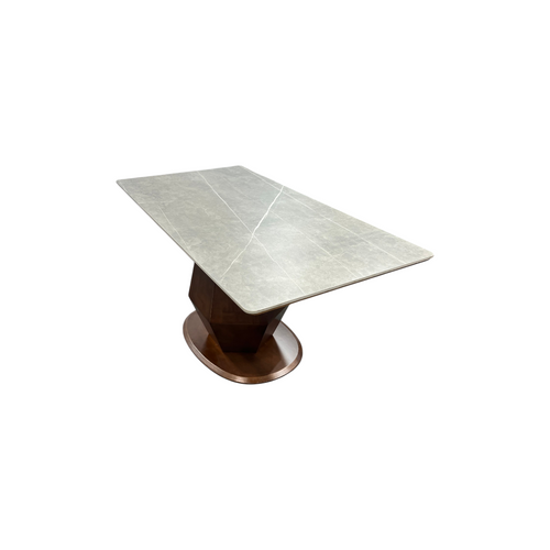 Hokku Designs Theolia Solid Wood Base Dining Table, image 16