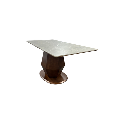 Hokku Designs Theolia Solid Wood Base Dining Table, image 17