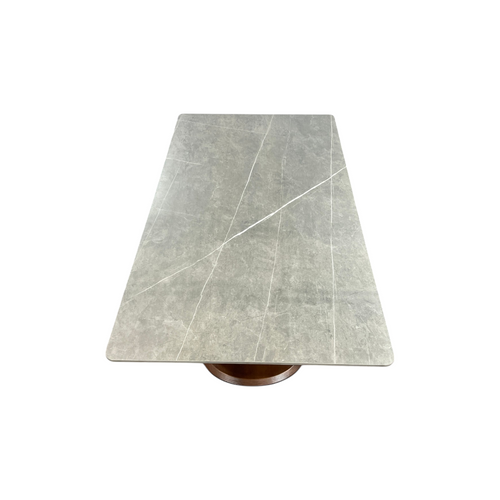 Hokku Designs Theolia Solid Wood Base Dining Table, image 18