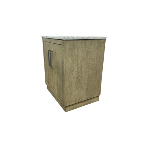 Water Creation Hugo Single Sink Pre-Assembled Mid-Century Style Bathroom Vanity With 1" Carrara White Marble Top, image 8