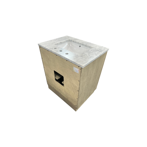 Water Creation Hugo Single Sink Pre-Assembled Mid-Century Style Bathroom Vanity With 1" Carrara White Marble Top, image 15