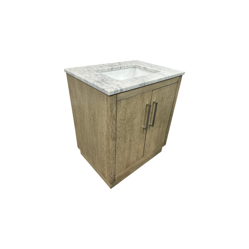 Water Creation Hugo Single Sink Pre-Assembled Mid-Century Style Bathroom Vanity With 1" Carrara White Marble Top, image 21