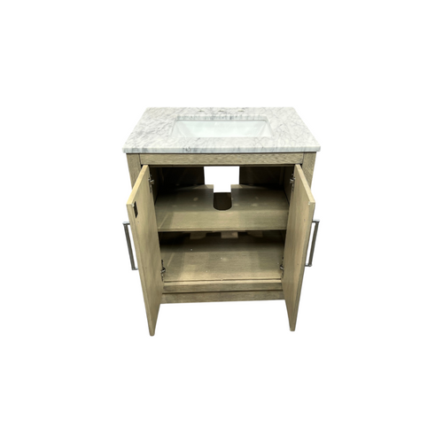 Water Creation Hugo Single Sink Pre-Assembled Mid-Century Style Bathroom Vanity With 1" Carrara White Marble Top, image 22