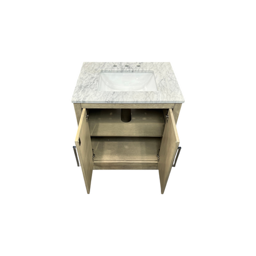 Water Creation Hugo Single Sink Pre-Assembled Mid-Century Style Bathroom Vanity With 1" Carrara White Marble Top, image 23