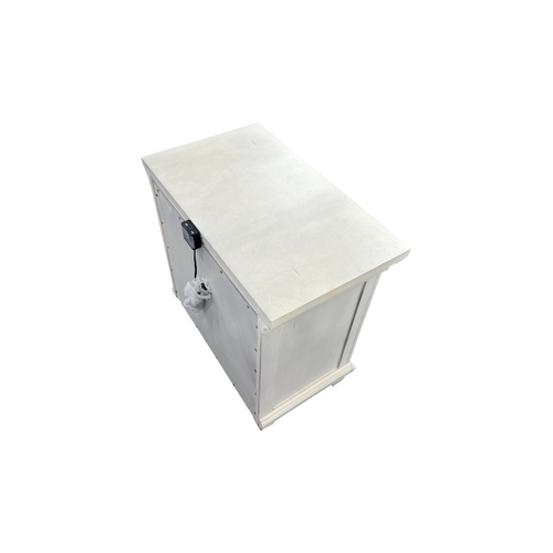 Millwood Pines Aleydis 2-Drawer Nightstand with USB, image 14