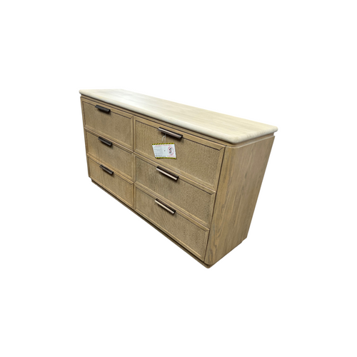 AllModern Marielle Dresser - Rope Drawer Fronts - Toffee, image 5