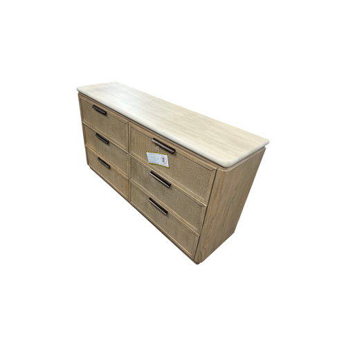 AllModern Marielle Dresser - Rope Drawer Fronts - Toffee, image 6