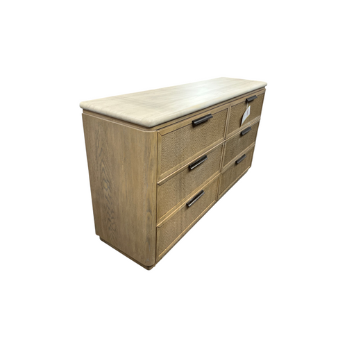 AllModern Marielle Dresser - Rope Drawer Fronts - Toffee, image 16