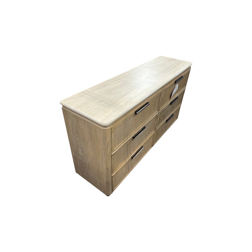 AllModern Marielle Dresser - Rope Drawer Fronts - Toffee, image 17