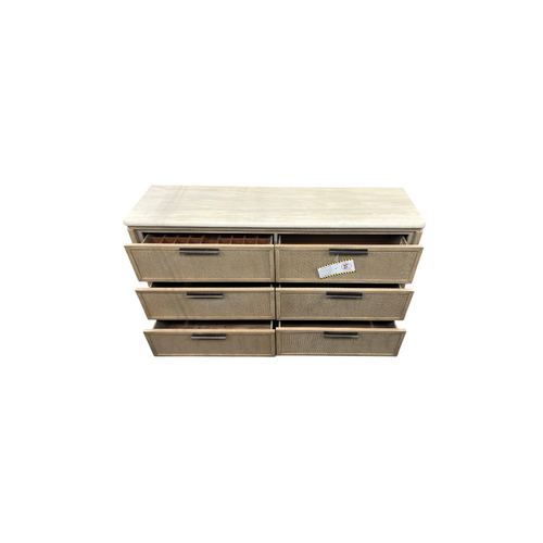 AllModern Marielle Dresser - Rope Drawer Fronts - Toffee, image 19
