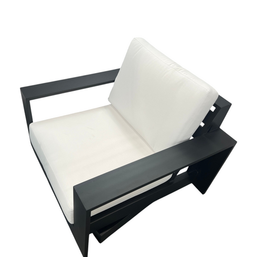 Joss & Main Sterling 3-Piece Outdoor Seating Group with Swivel Chair and Sunbrella Cushions, image 18