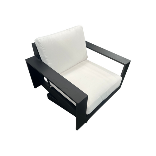 Joss & Main Sterling 3-Piece Outdoor Seating Group with Swivel Chair and Sunbrella Cushions, image 19
